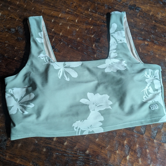 Albion Paradise Lost Olivia Swim Crop Top - Picture 1 of 4